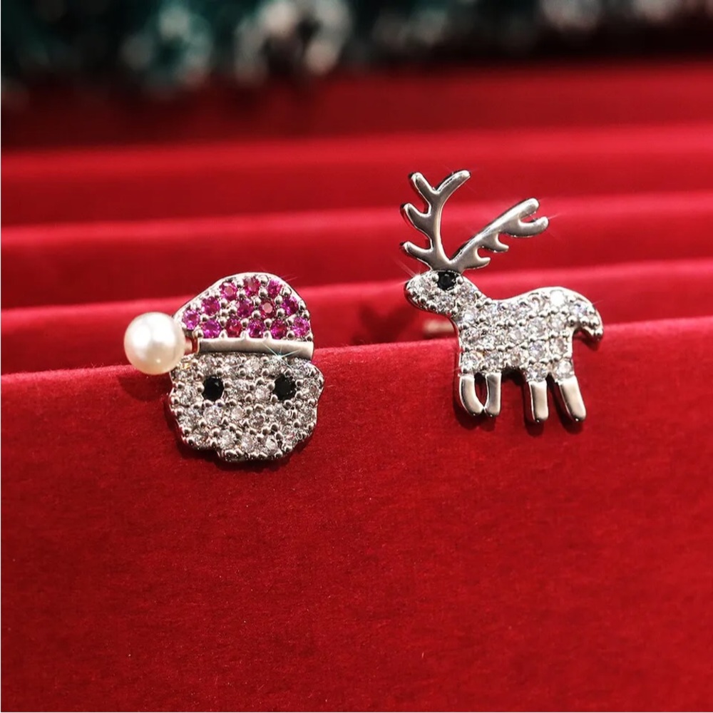 New Sterling Silver Winter Studs